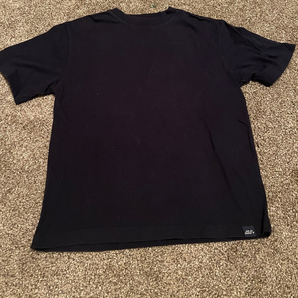 Boys Old Navy T-shirt Medium EUC dark navy or black